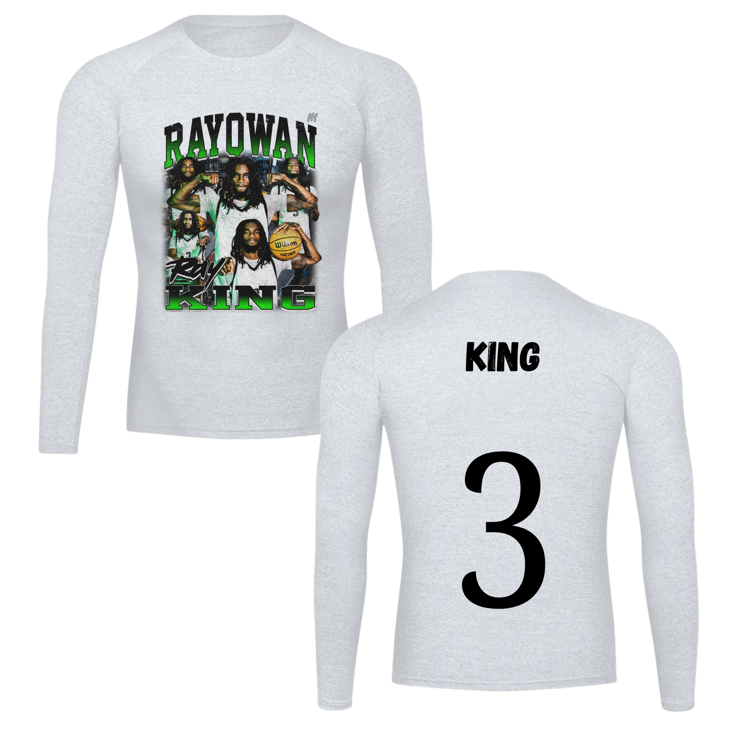 Rayqwan King Premium Performance Long Sleeve Tee