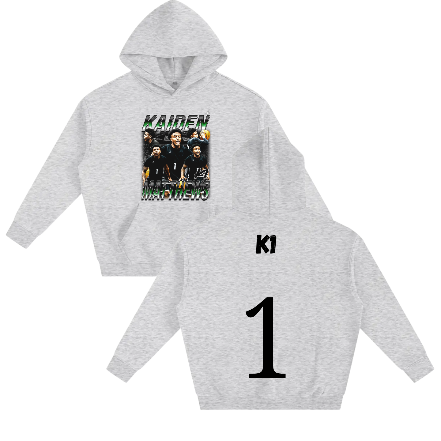 Kaiden Matthews Oversize Fleeced Hoodie