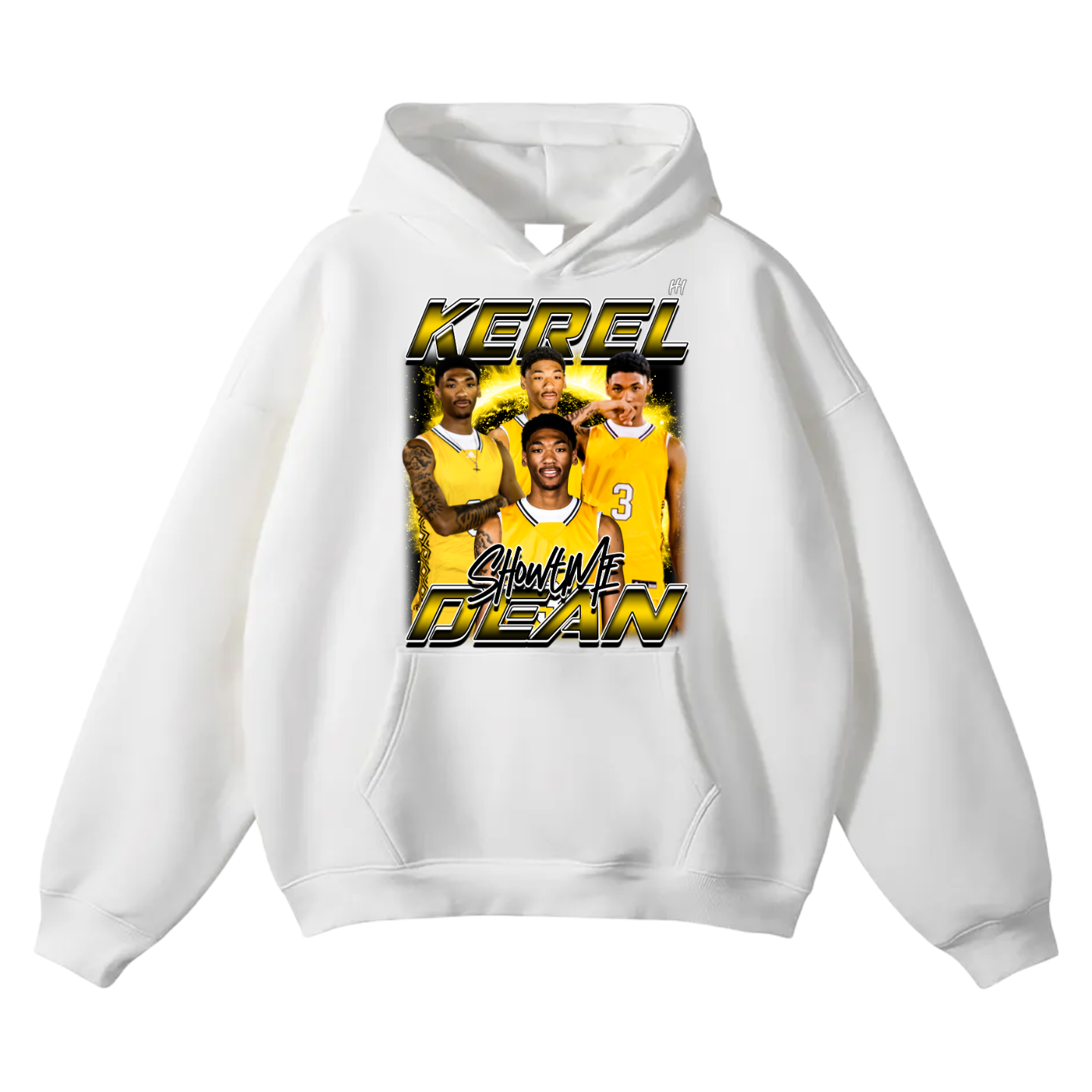 Kerel Dean Oversize Fleeced Hoodie