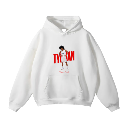 Tyquan Grant Oversize Fleeced Hoodie