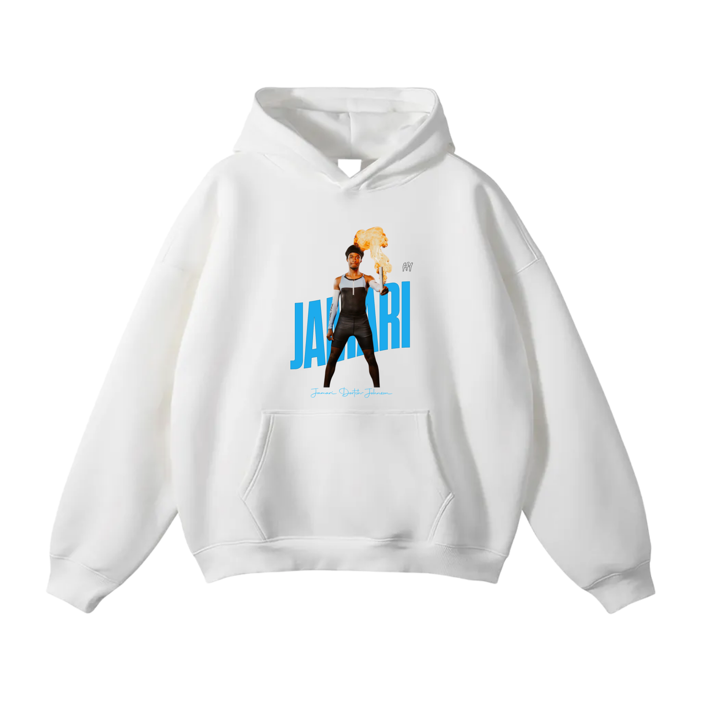 Jamari Dortch Oversize Fleeced Hoodie