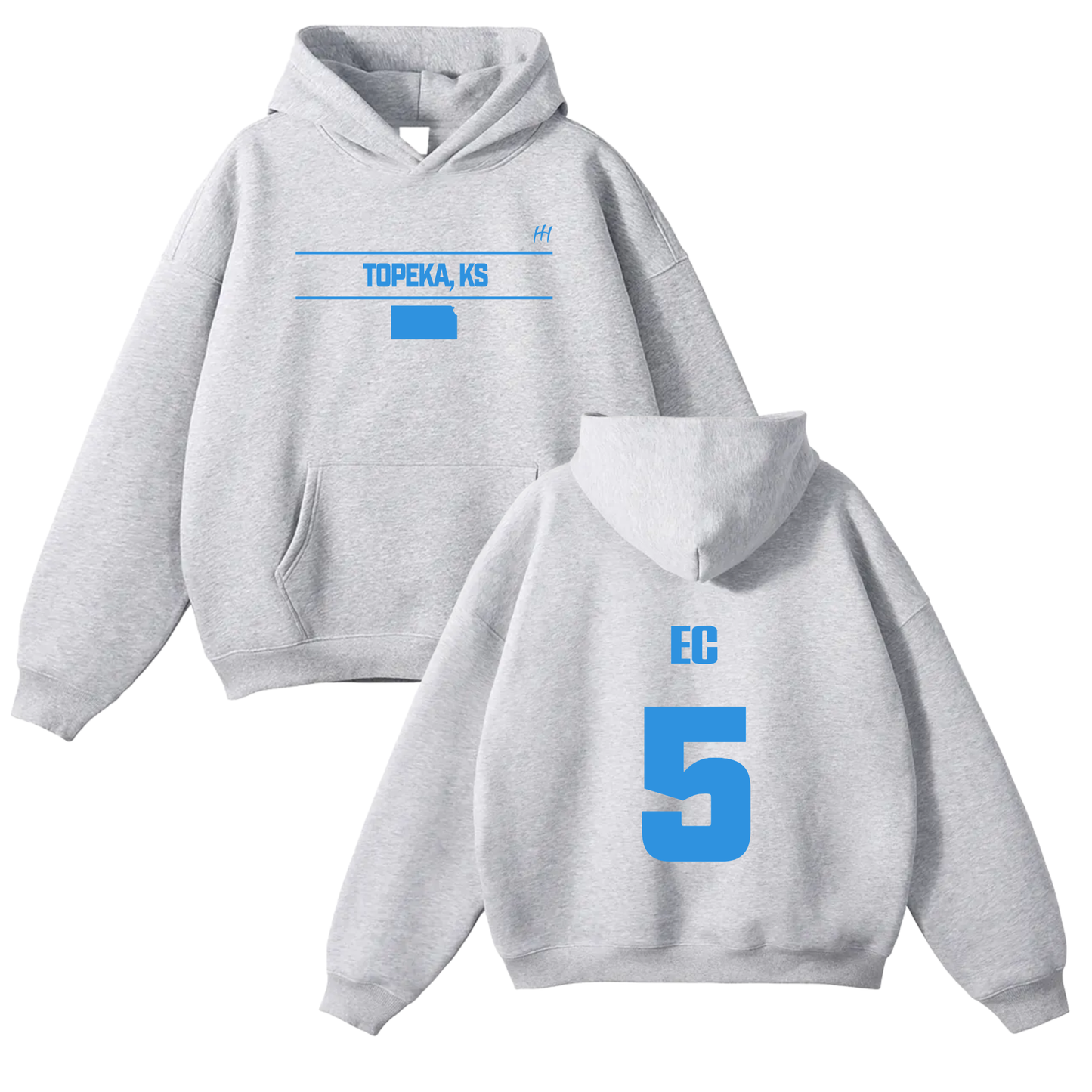 Ernest Carter JR Oversize Fleeced Hoodie