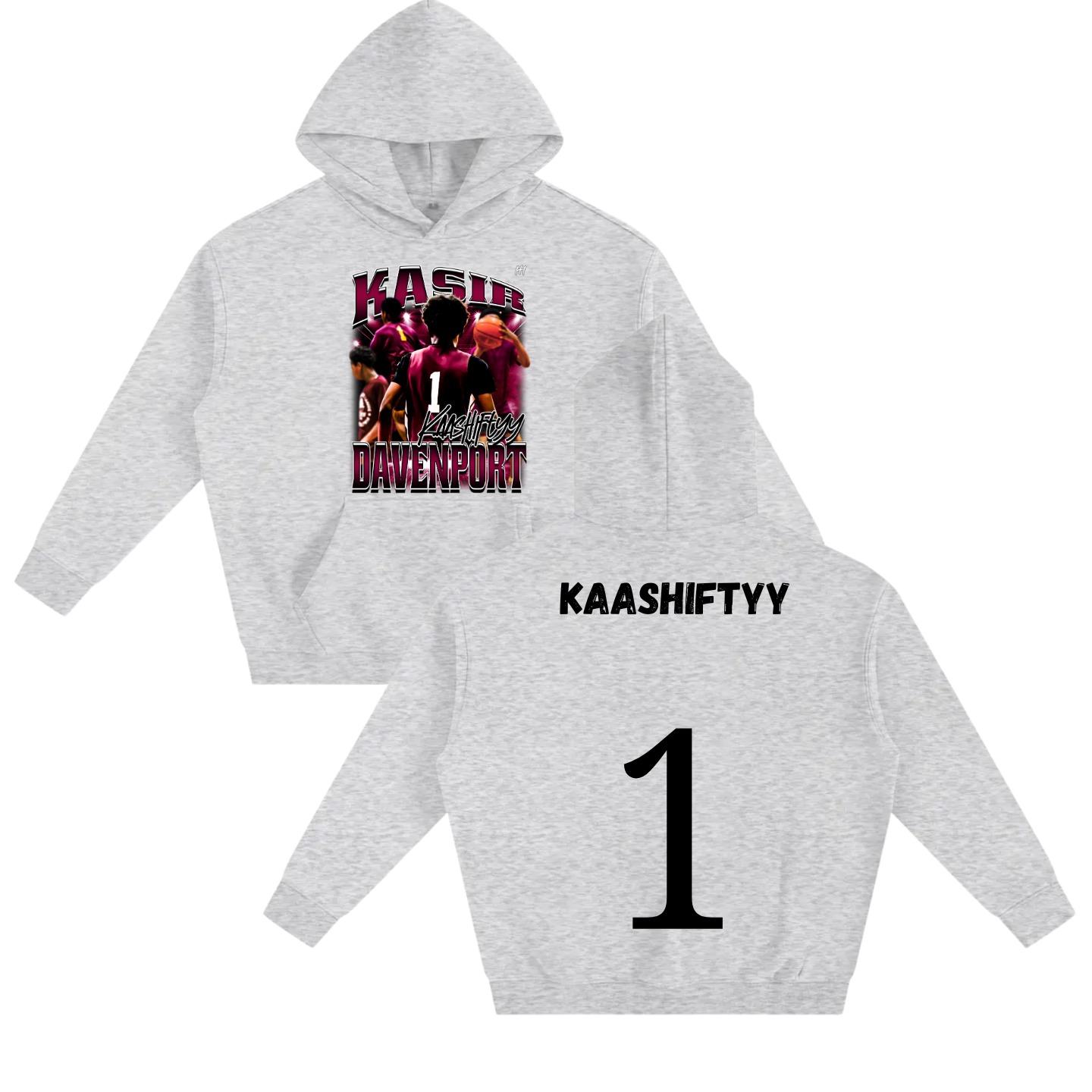 Kasir Davenport Oversize Fleeced Hoodie