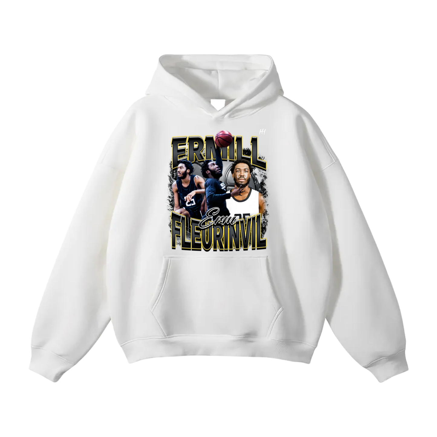 Ermill Fleurinvil Oversize Fleeced Hoodie