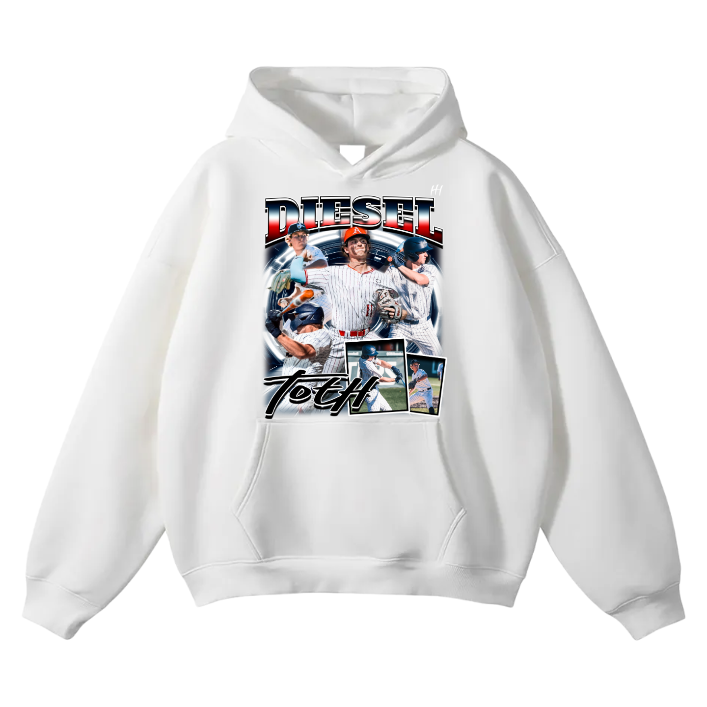 Diesel Toth Oversize Fleeced Hoodie