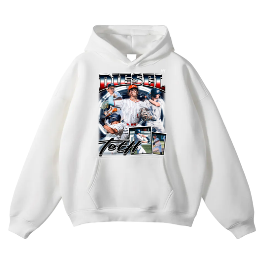 Diesel Toth Oversize Fleeced Hoodie