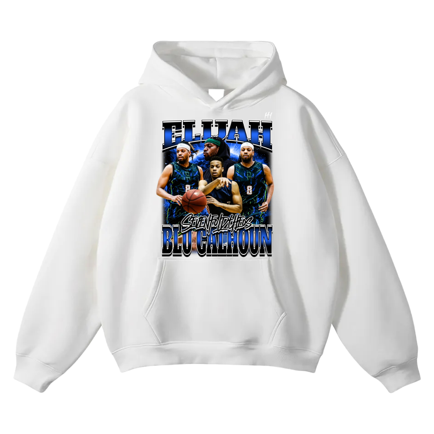 Elijah Blu Calhoun Oversize Fleeced Hoodie