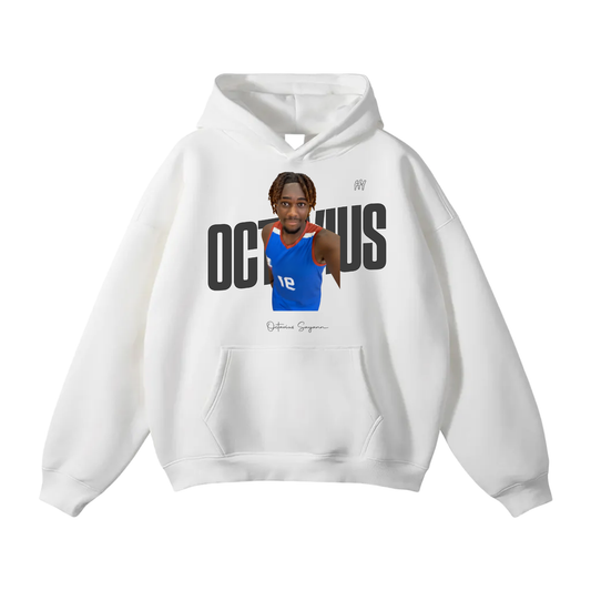 Octavius Sayann Oversize Fleeced Hoodie