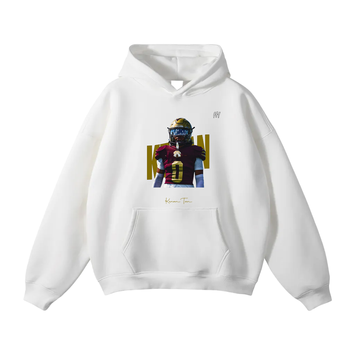 Kenan Tan Oversize Fleeced Hoodie