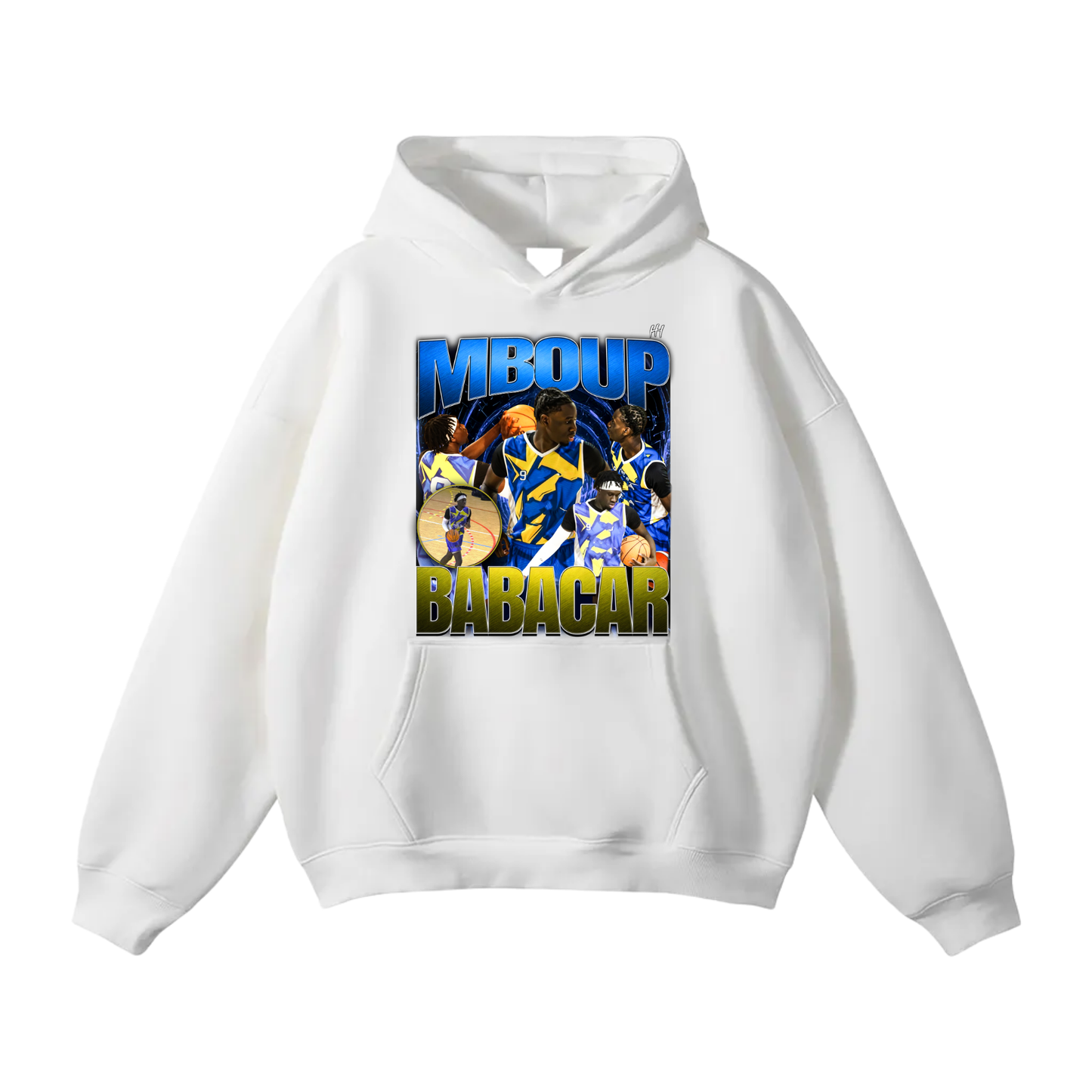 Babacar Mboup Oversize Fleeced Hoodie
