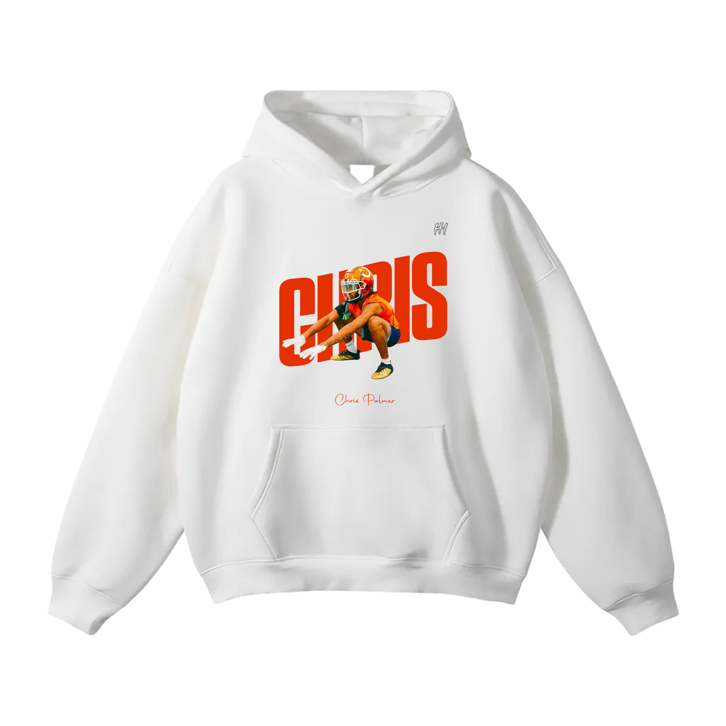 Chris Palmer Oversize Fleeced Hoodie