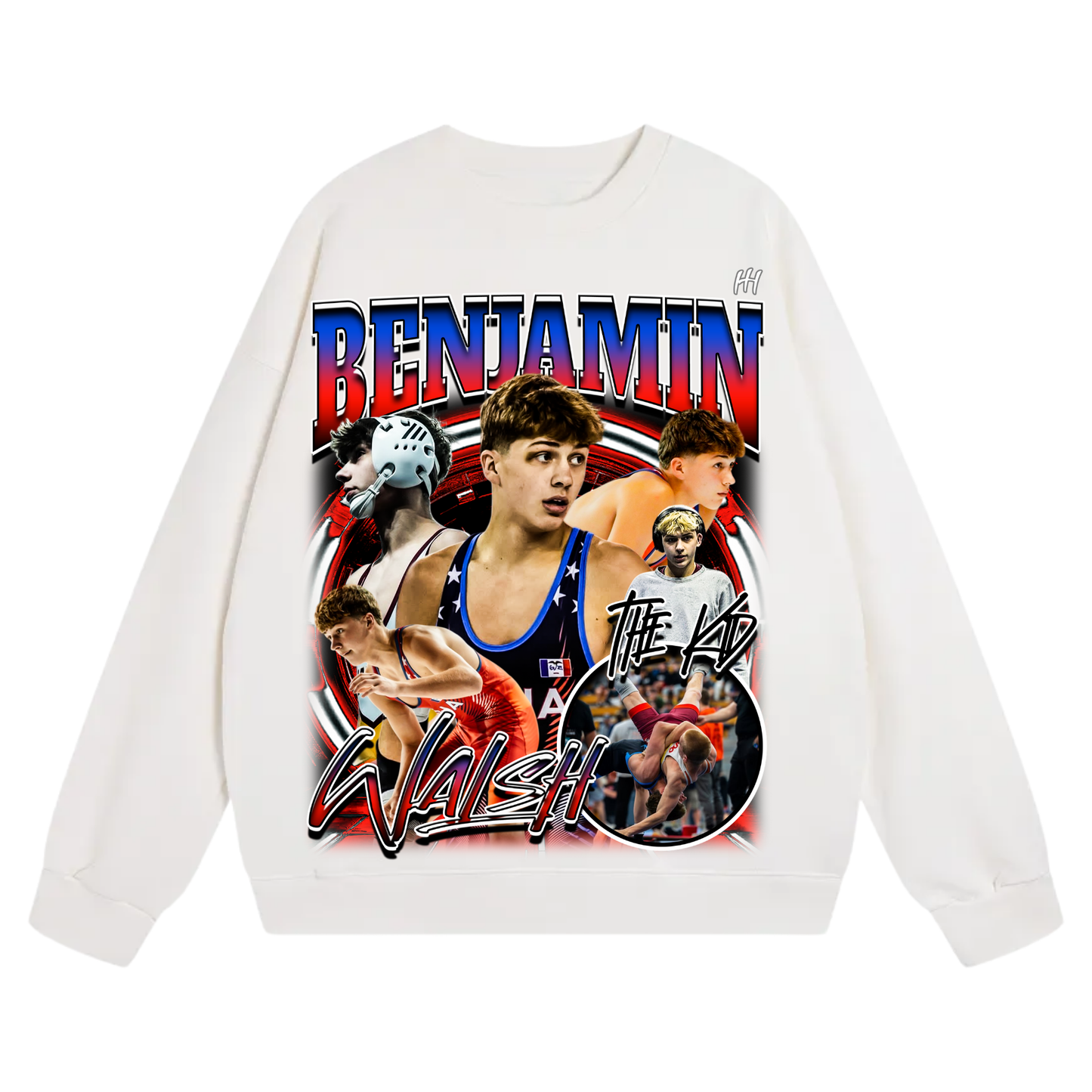 Benjamin Walsh Heavyweight Crewneck Sweatshirt