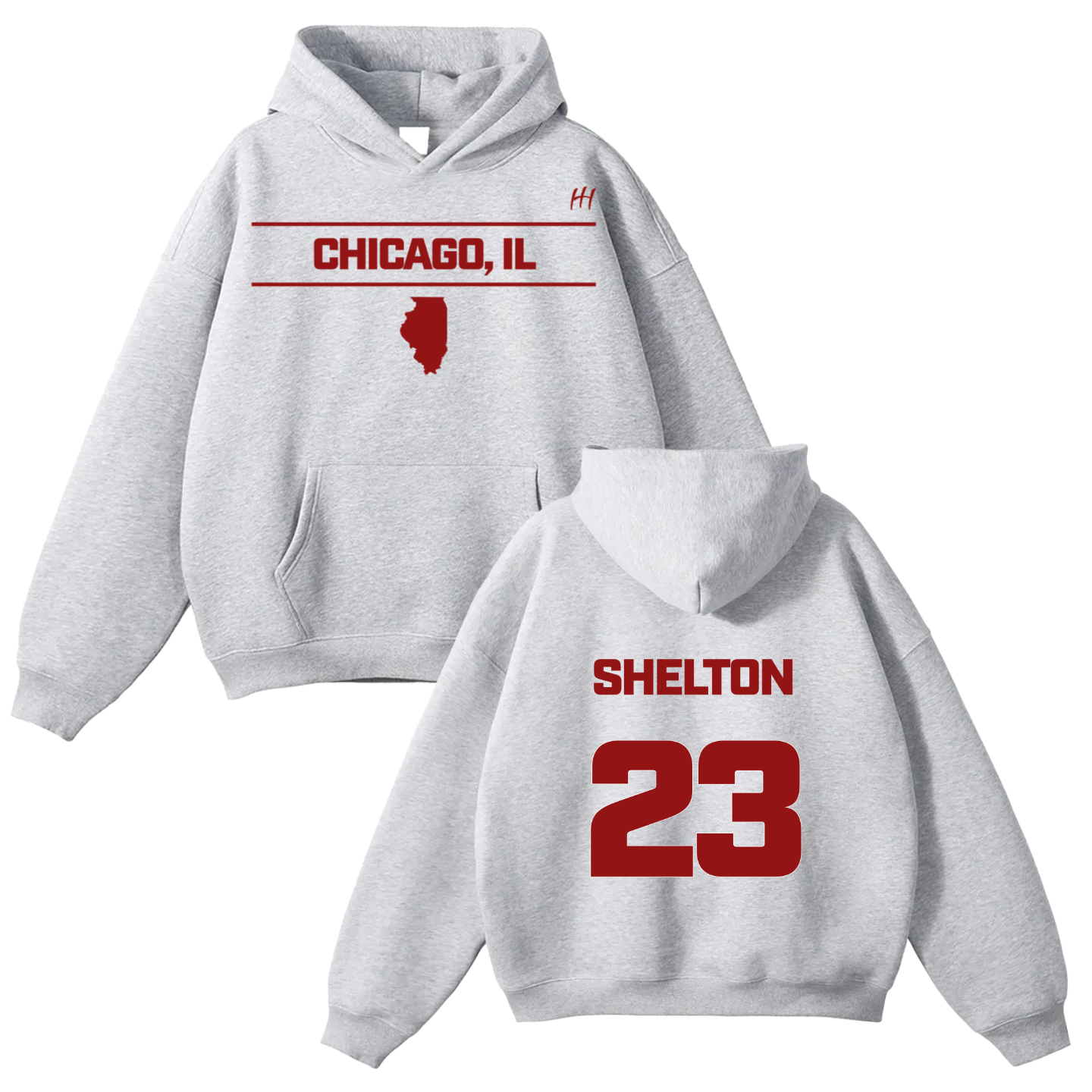 DJ Shelton Oversize Fleeced Hoodie