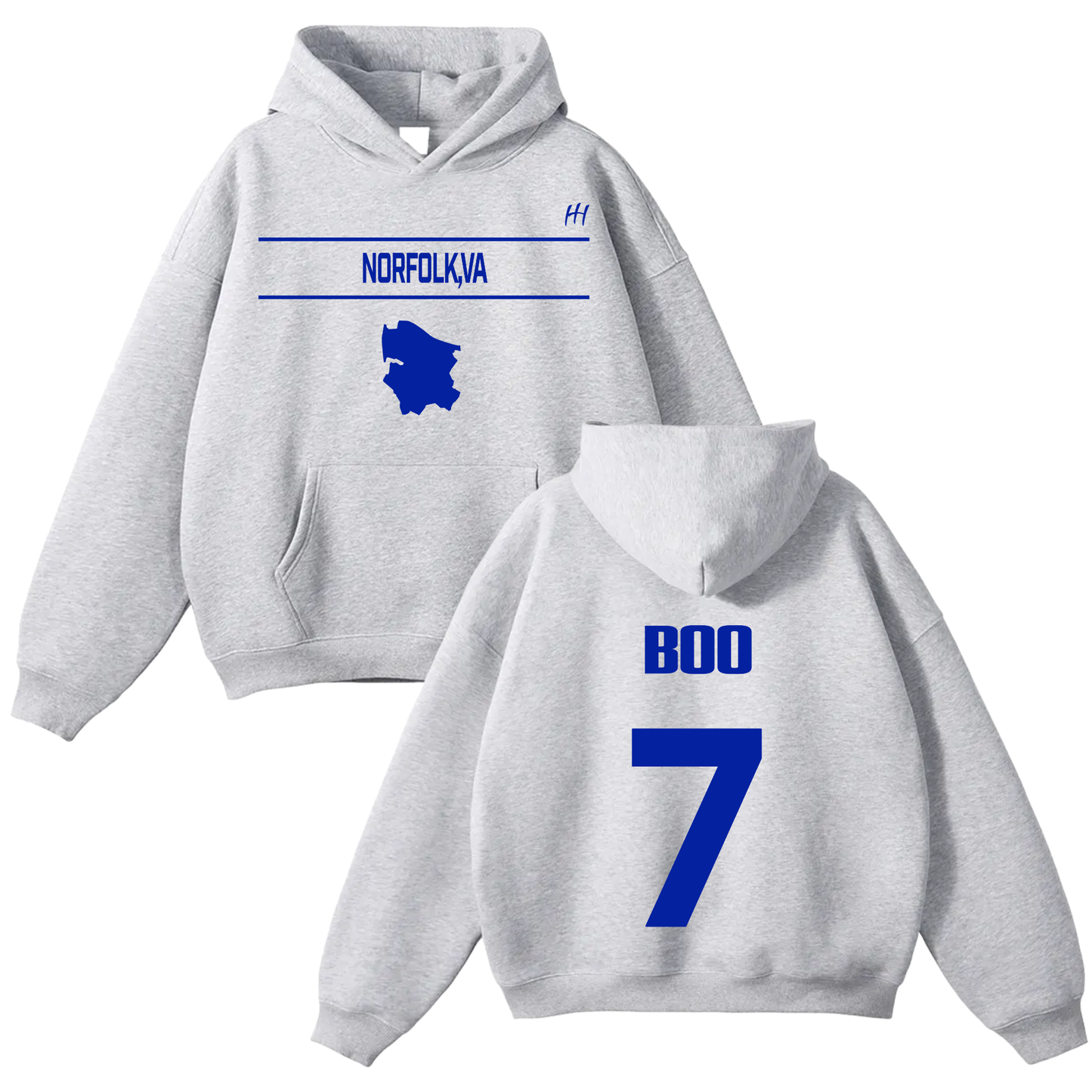 Jamil Gordon Oversize Fleeced Hoodie