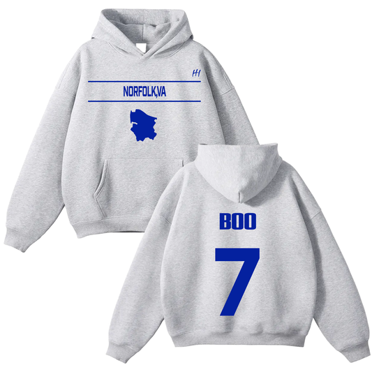 Jamil Gordon Oversize Fleeced Hoodie