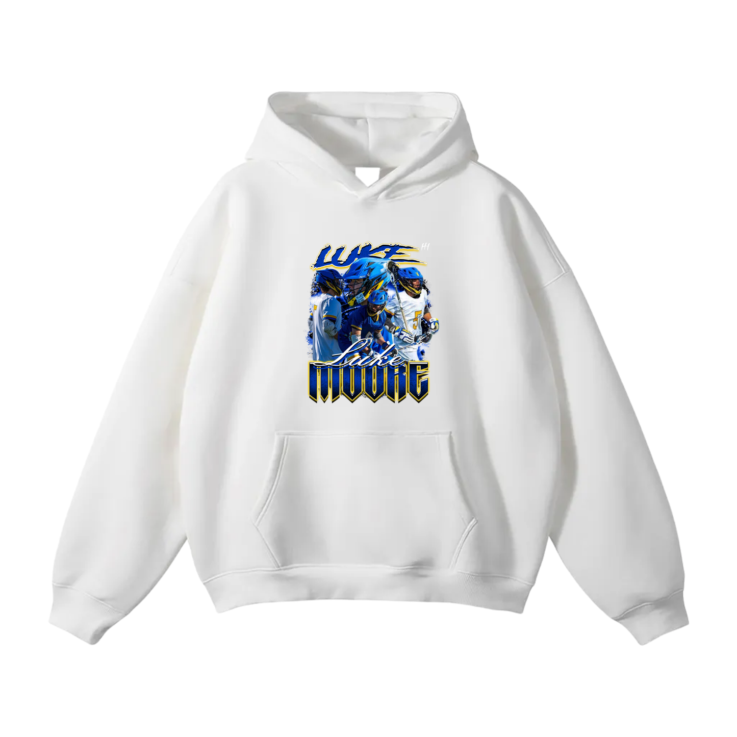 Luke Moore Oversize Fleeced Hoodie