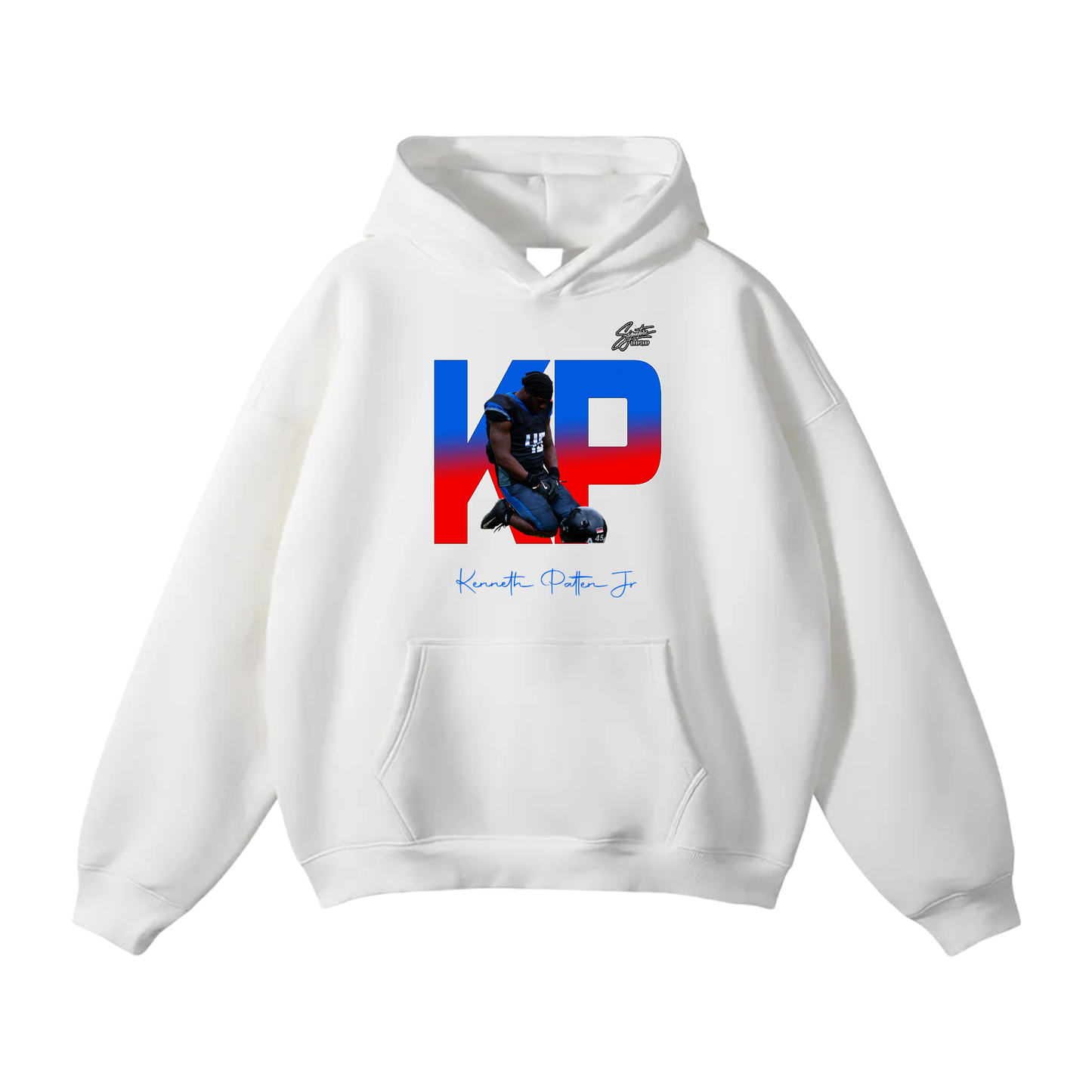 Kenneth Patten Jr Oversize Fleeced Hoodie
