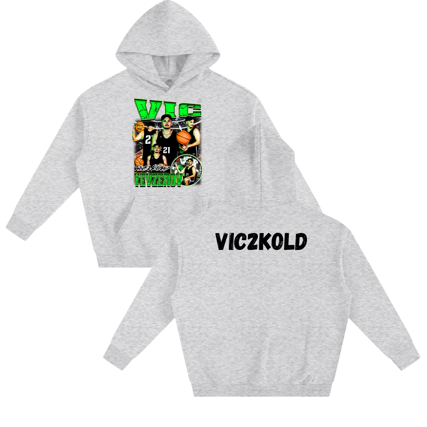 Vic Yevzerov Oversize Fleeced Hoodie