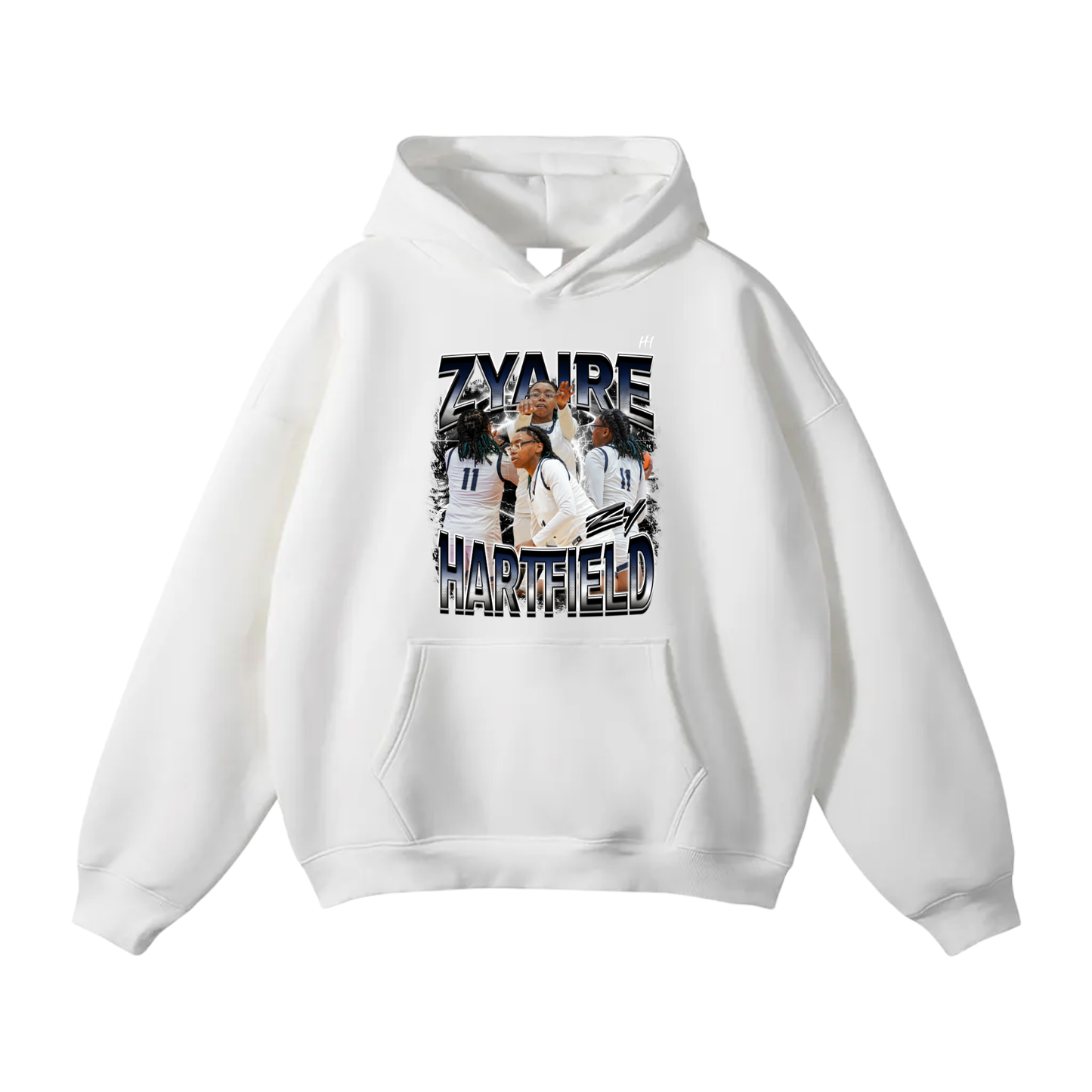 Zyaire Hartfield Oversize Fleeced Hoodie
