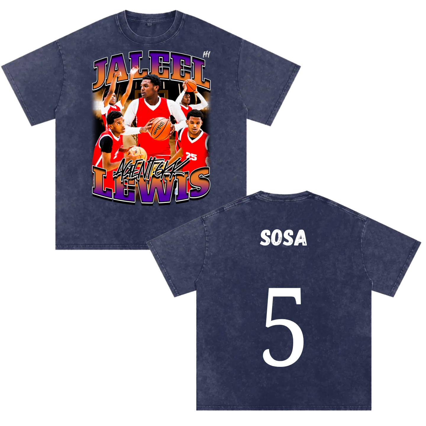 Jaleel Lewis  Heavyweight Oversized T-shirt
