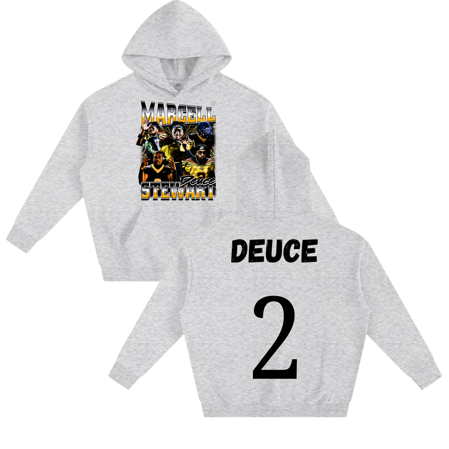 Marcell Stewart Oversize Fleeced Hoodie