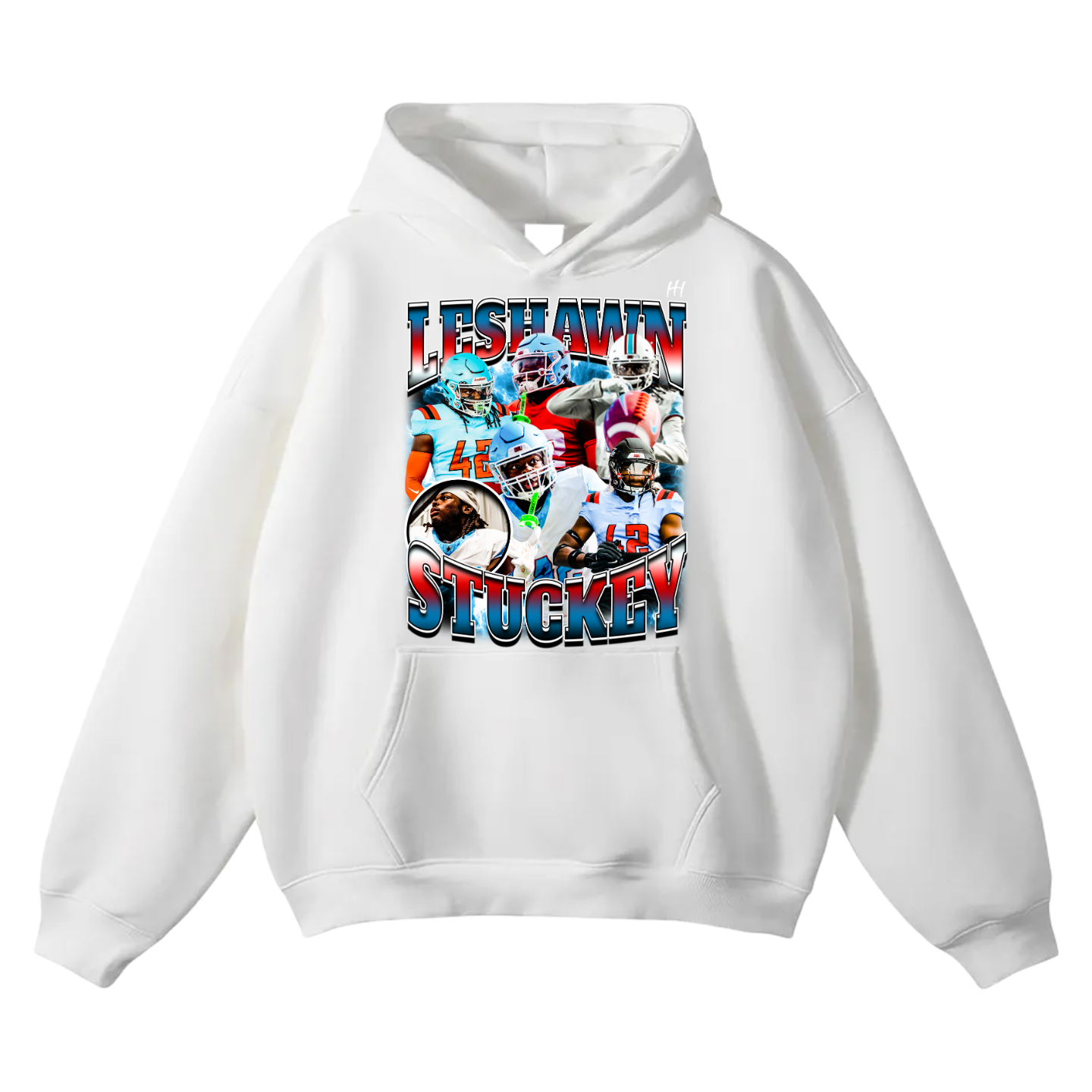 Leshawn Stucky Oversize Fleeced Hoodie