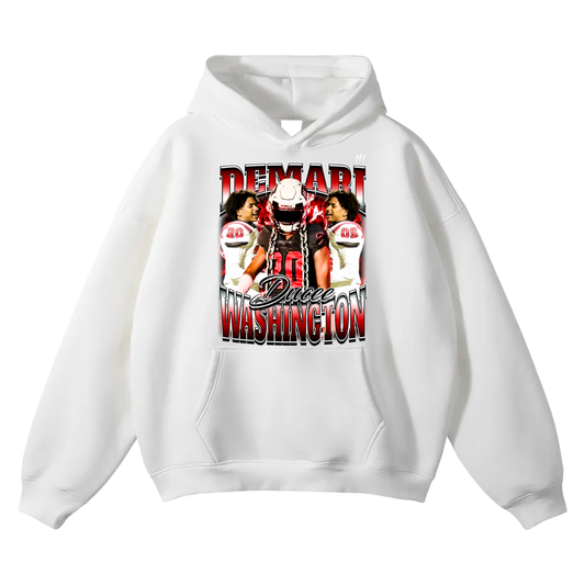 Demari Washington Oversize Fleeced Hoodie