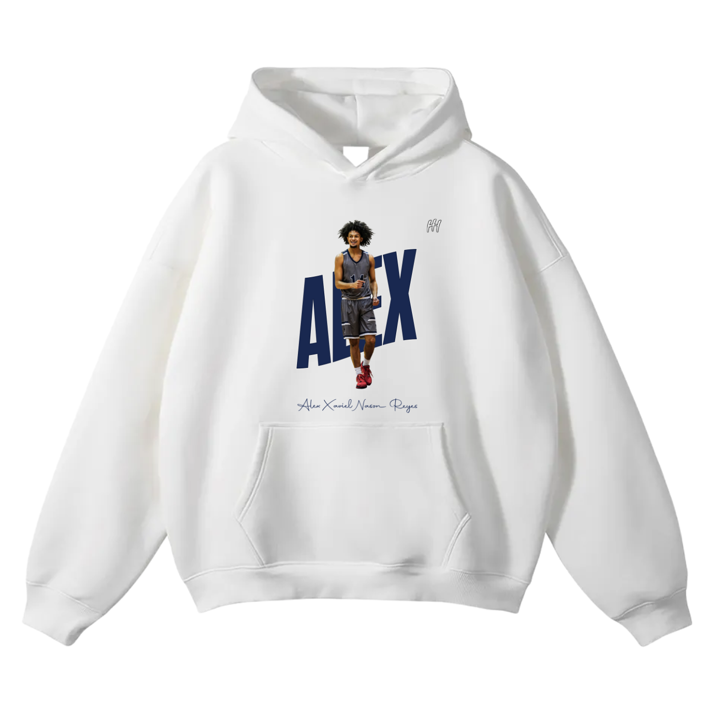 Alex Xaviel Nason Reyes Oversize Fleeced Hoodie