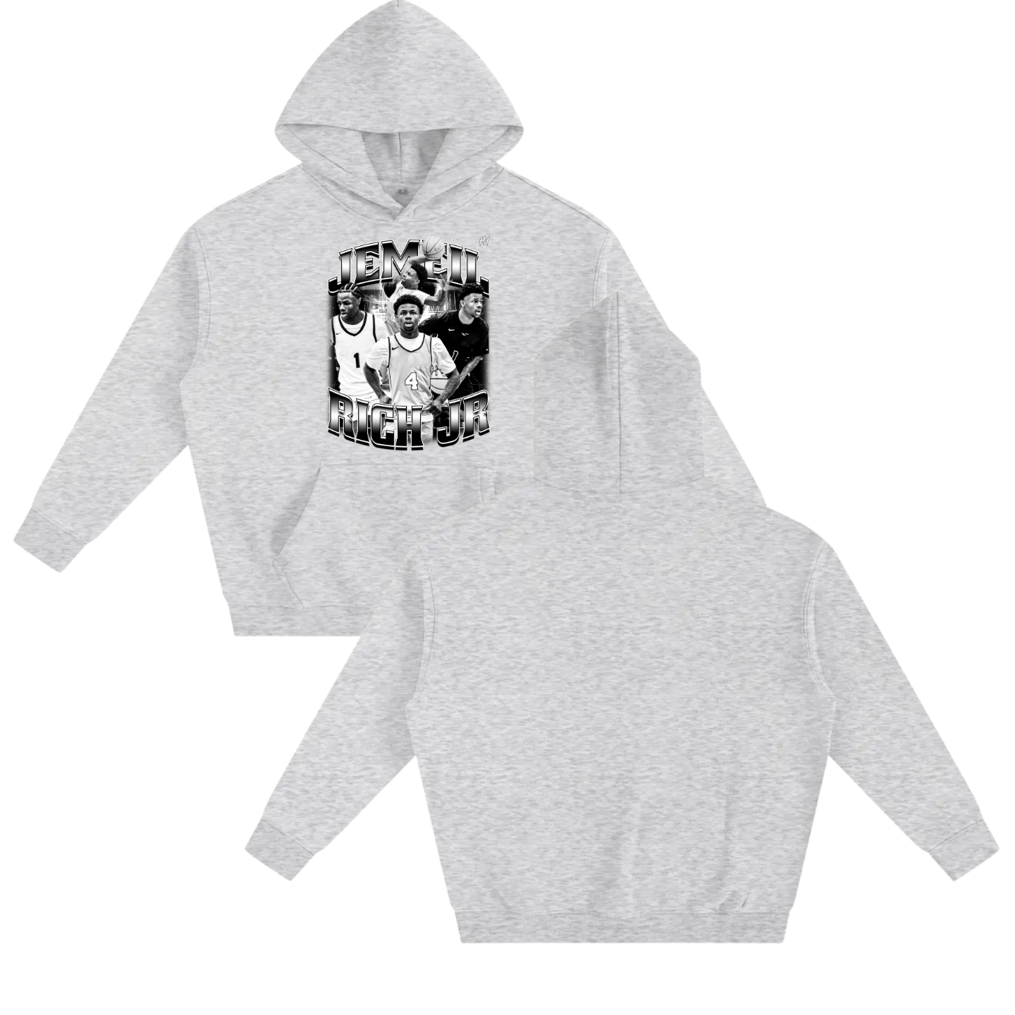 Jemeil Rich Jr Oversize Fleeced Hoodie