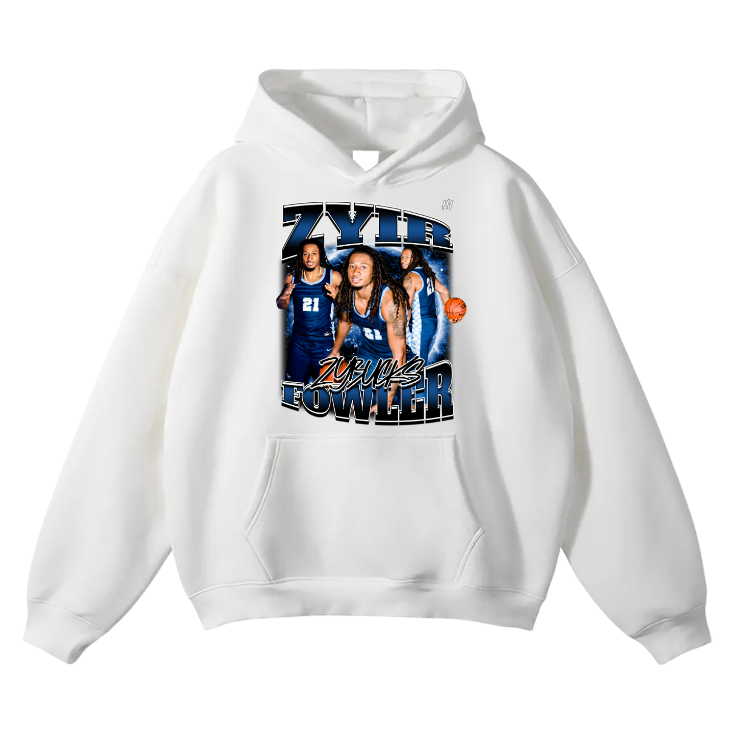 Zyir Fowler Oversize Fleeced Hoodie