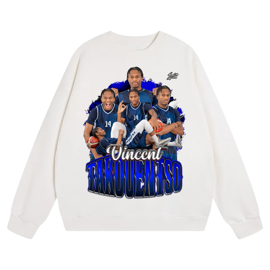 Vincent TAKOUENTSO Heavyweight Crewneck Sweatshirt
