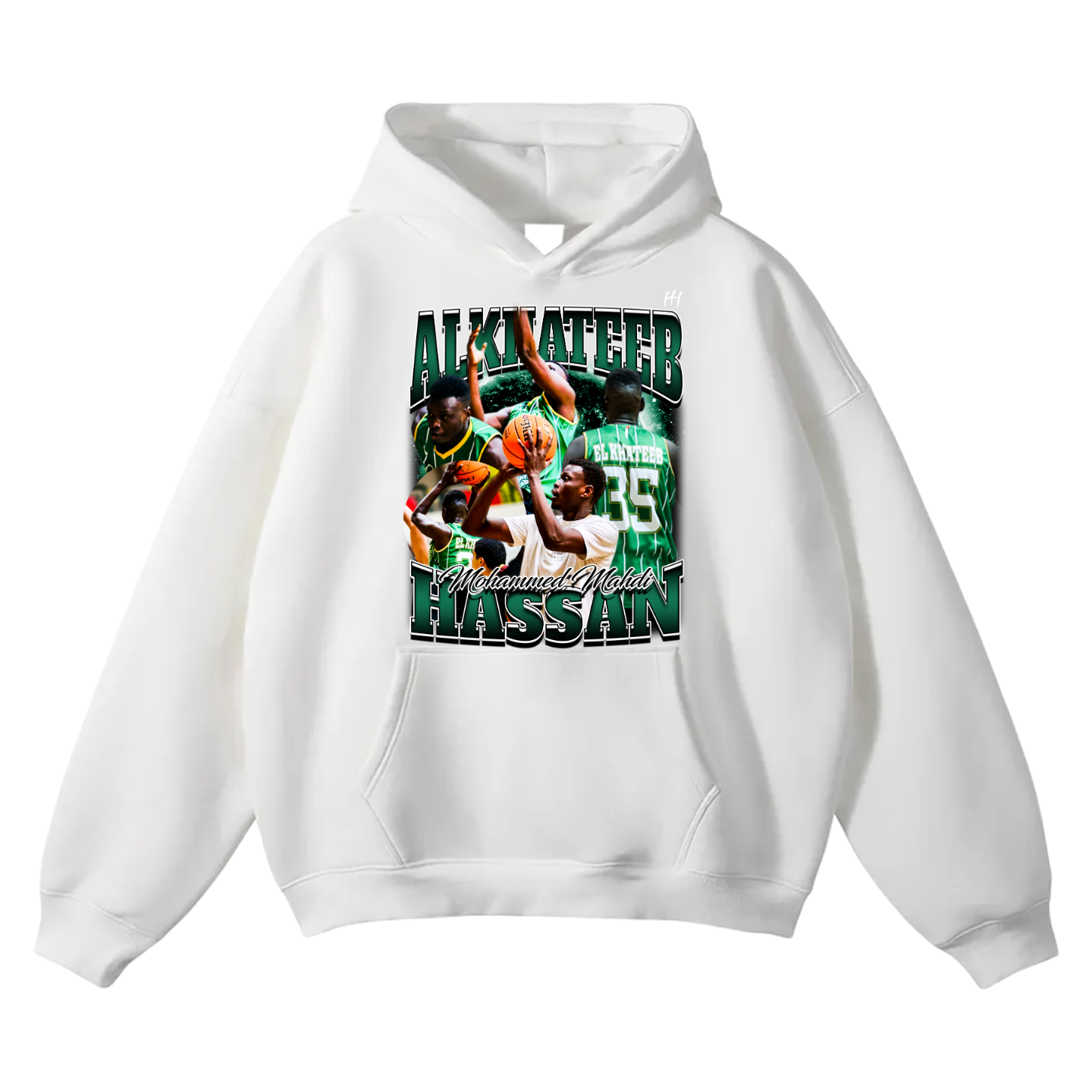 Alkhateeb Mohammed Mahdi Hassan Oversize Fleeced Hoodie