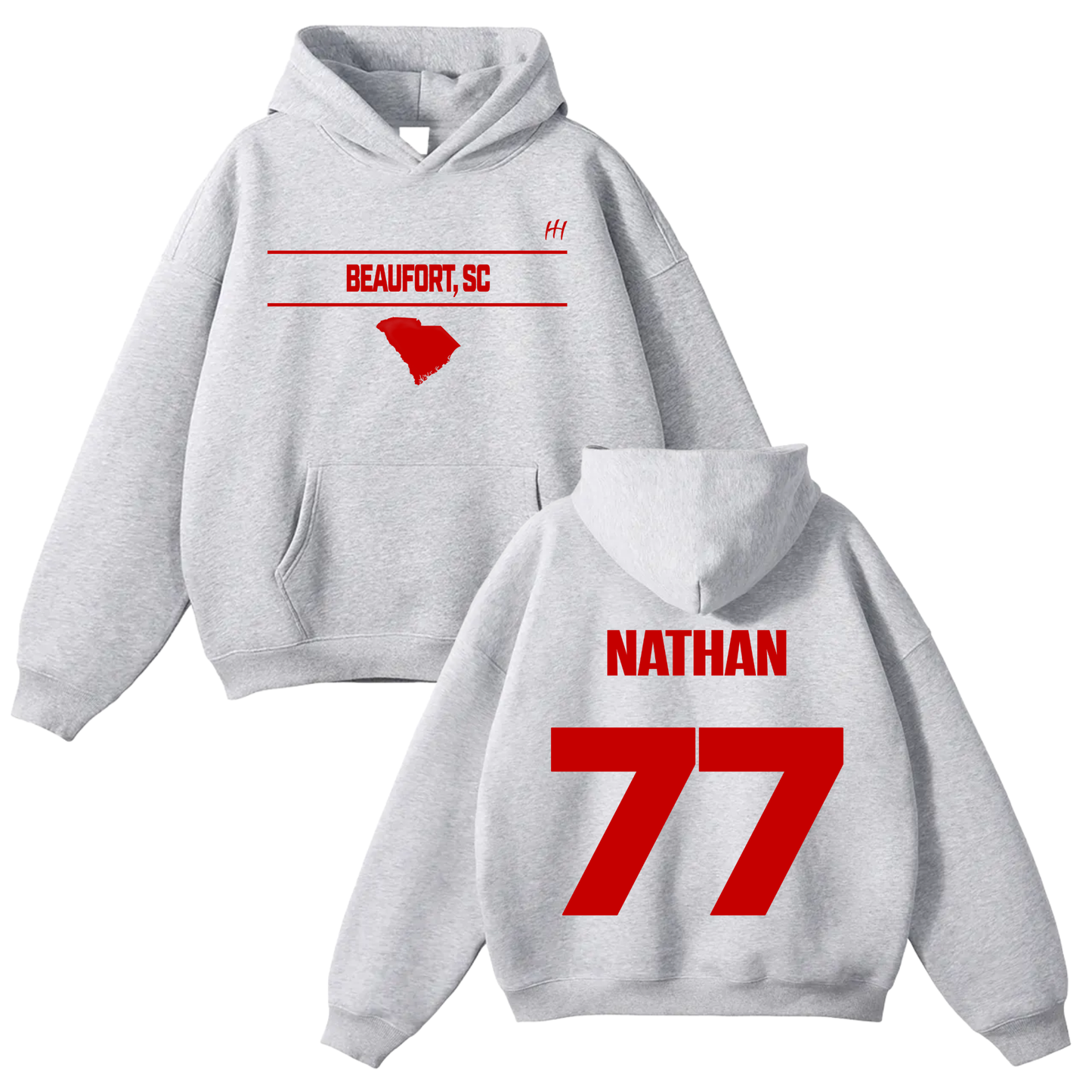 Nathan Chavarria Byrne Oversize Fleeced Hoodie