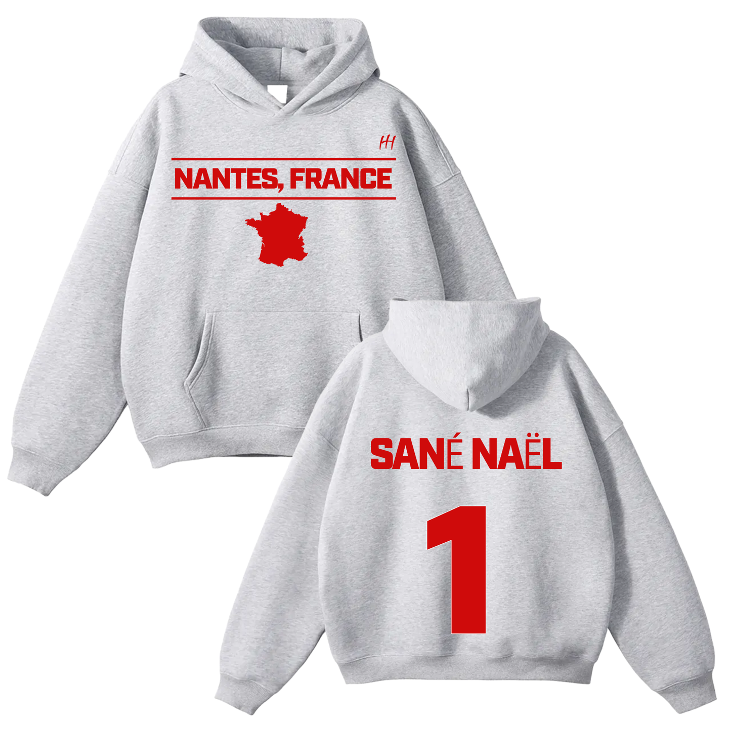 Sané Naël Oversize Fleeced Hoodie