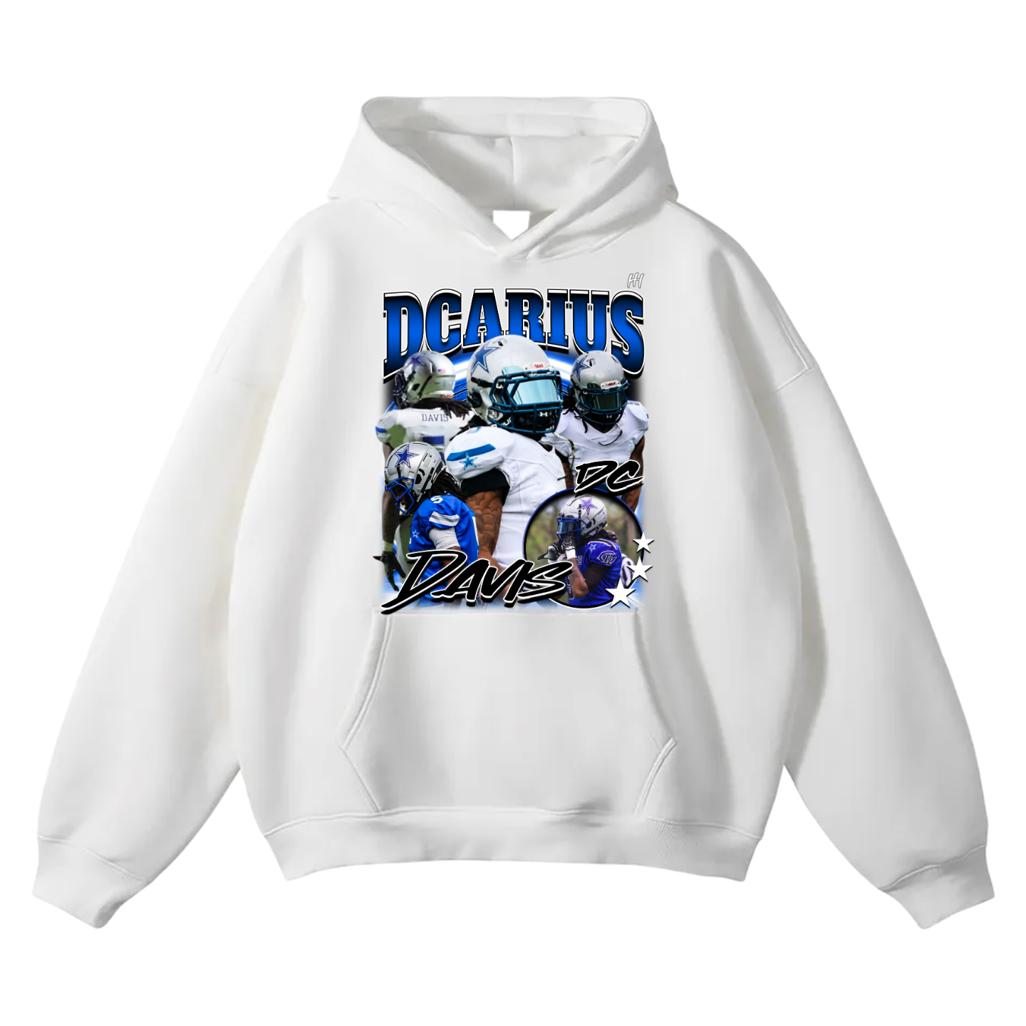 Dcarius Davis Oversize Fleeced Hoodie