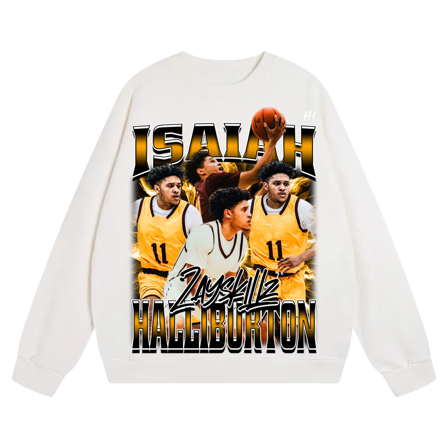 Isaiah Halliburton Heavyweight Crewneck Sweatshirt