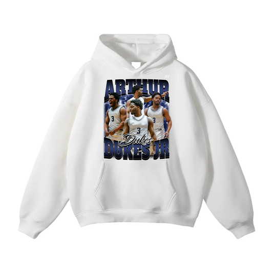 Arthur Dukes Jr Oversize Fleeced Hoodie