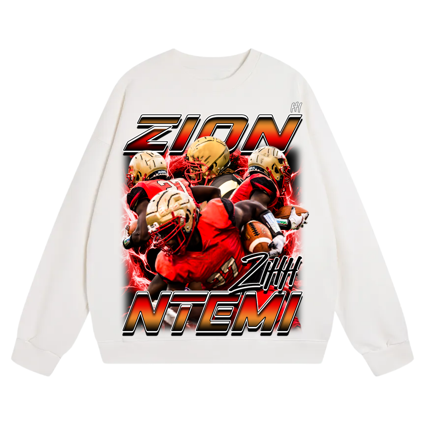 Zion Ntemi  Heavyweight Crewneck Sweatshirt