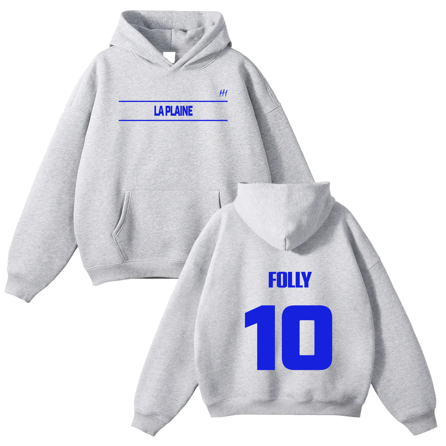 Roger-Guy Oversize Fleeced Hoodie