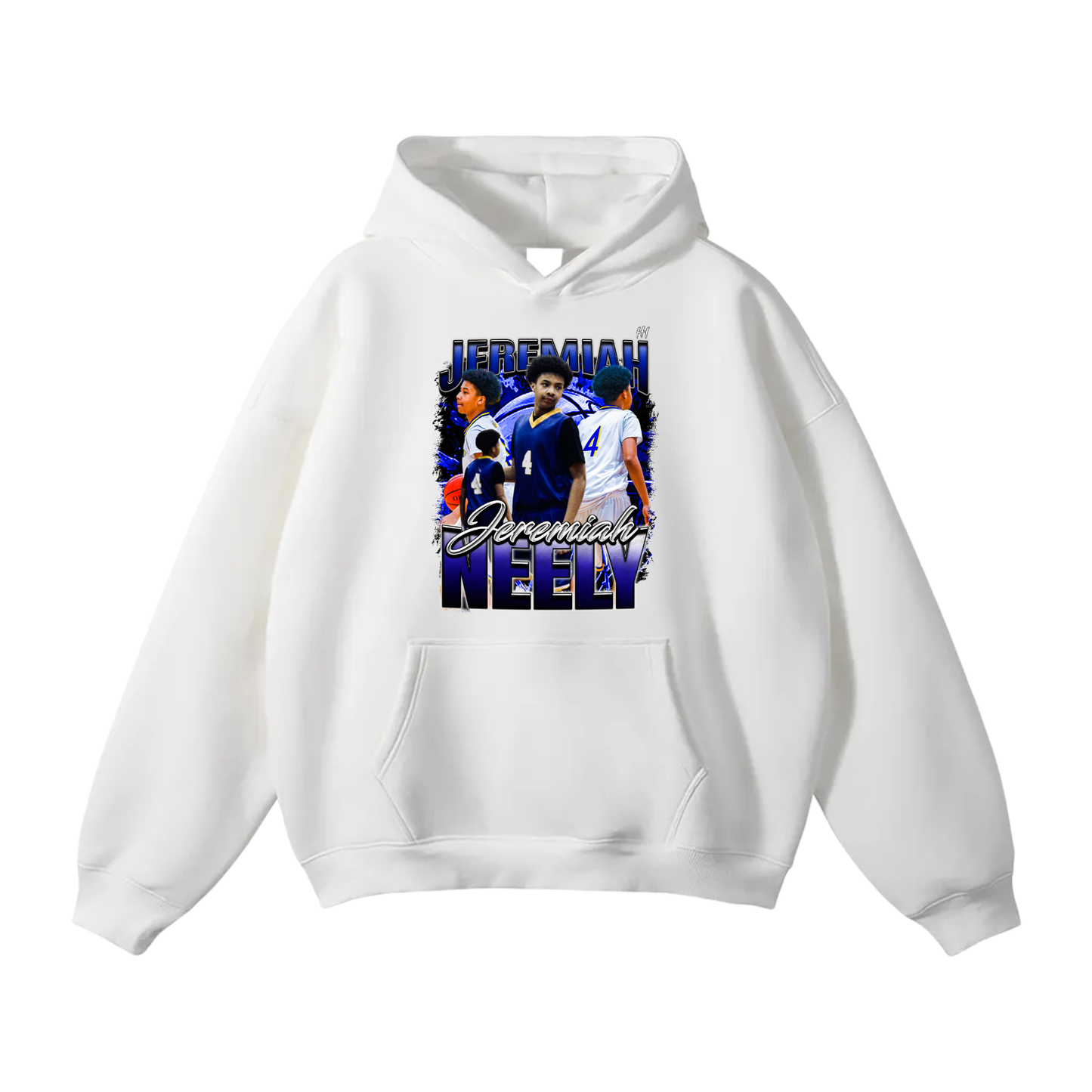 Jeremiah Neely Oversize Fleeced Hoodie