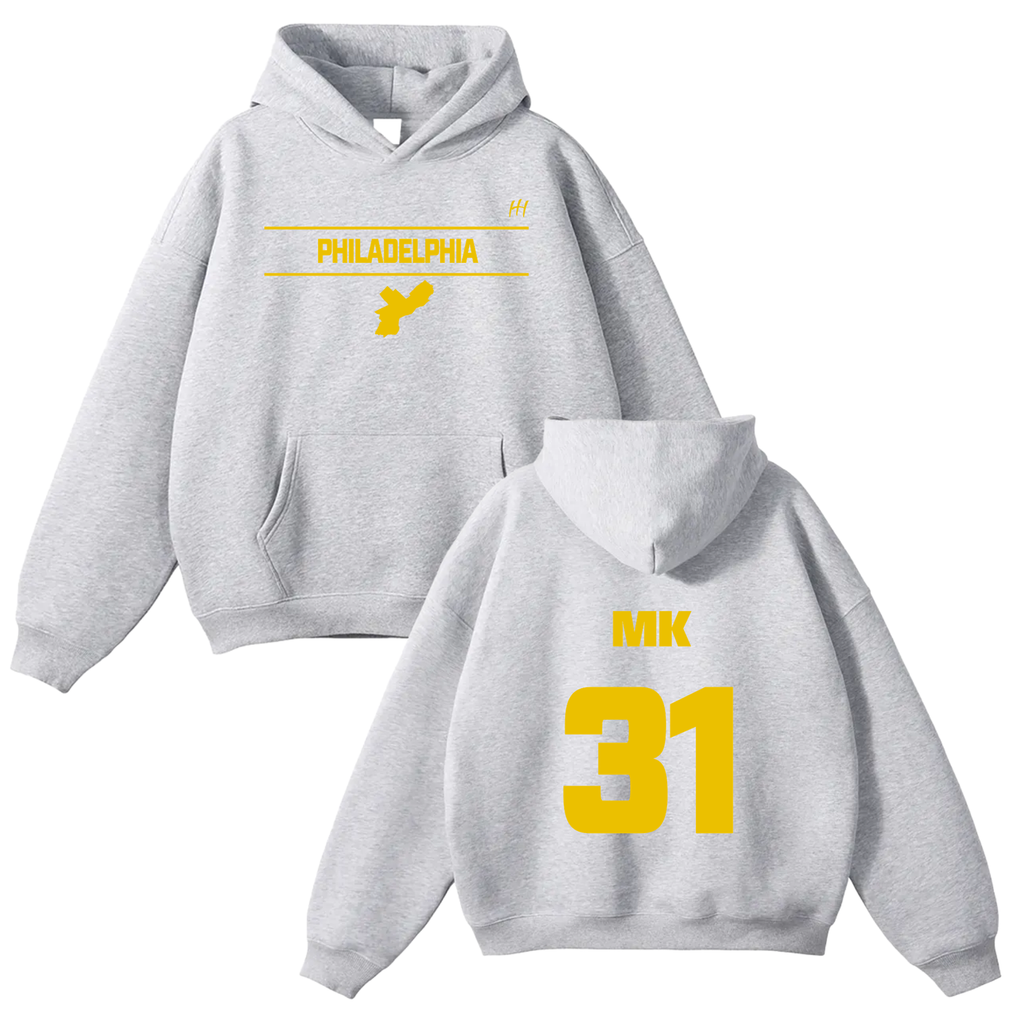 Marques Robinson-Myricks Oversize Fleeced Hoodie