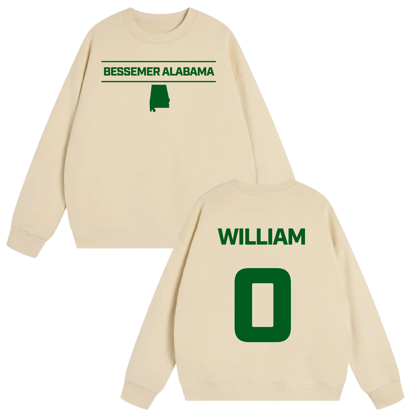 William Fortune Heavyweight Crewneck Sweatshirt