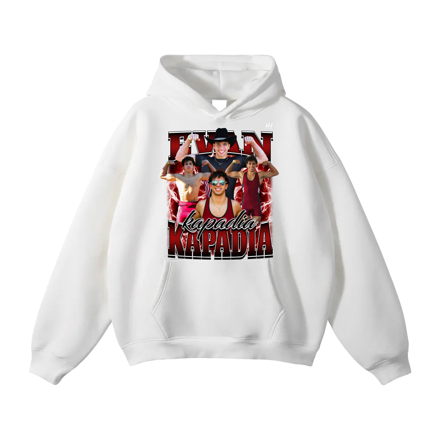 Evan Kapadia Oversize Fleeced Hoodie