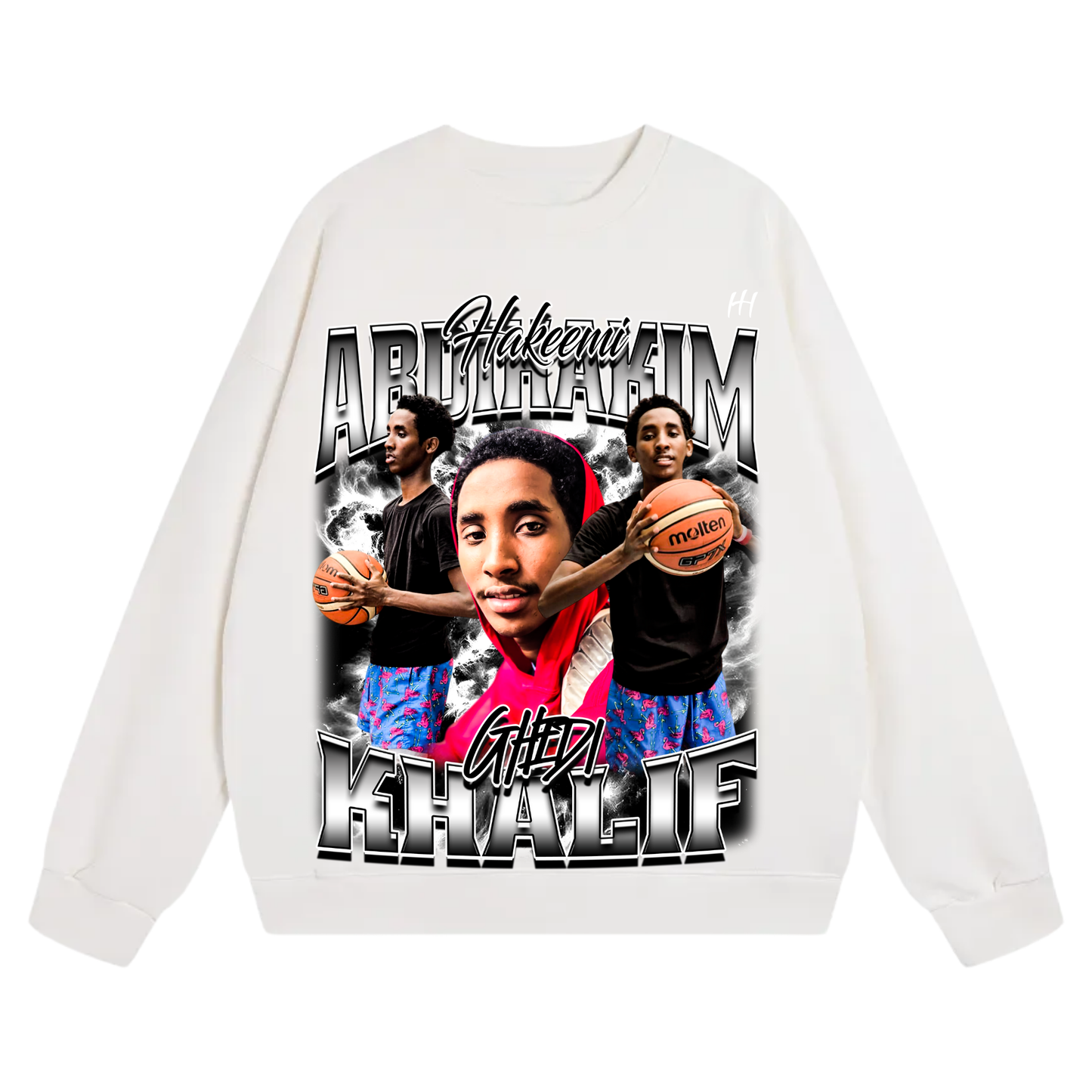Abdihakim Mohamed Khalif Heavyweight Crewneck Sweatshirt