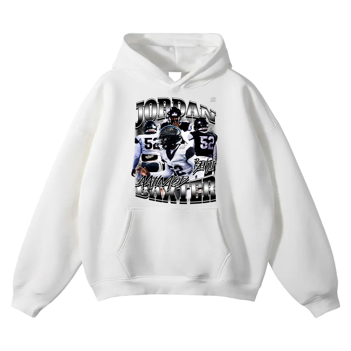 Jordan Ahmod Baxter Oversize Fleeced Hoodie