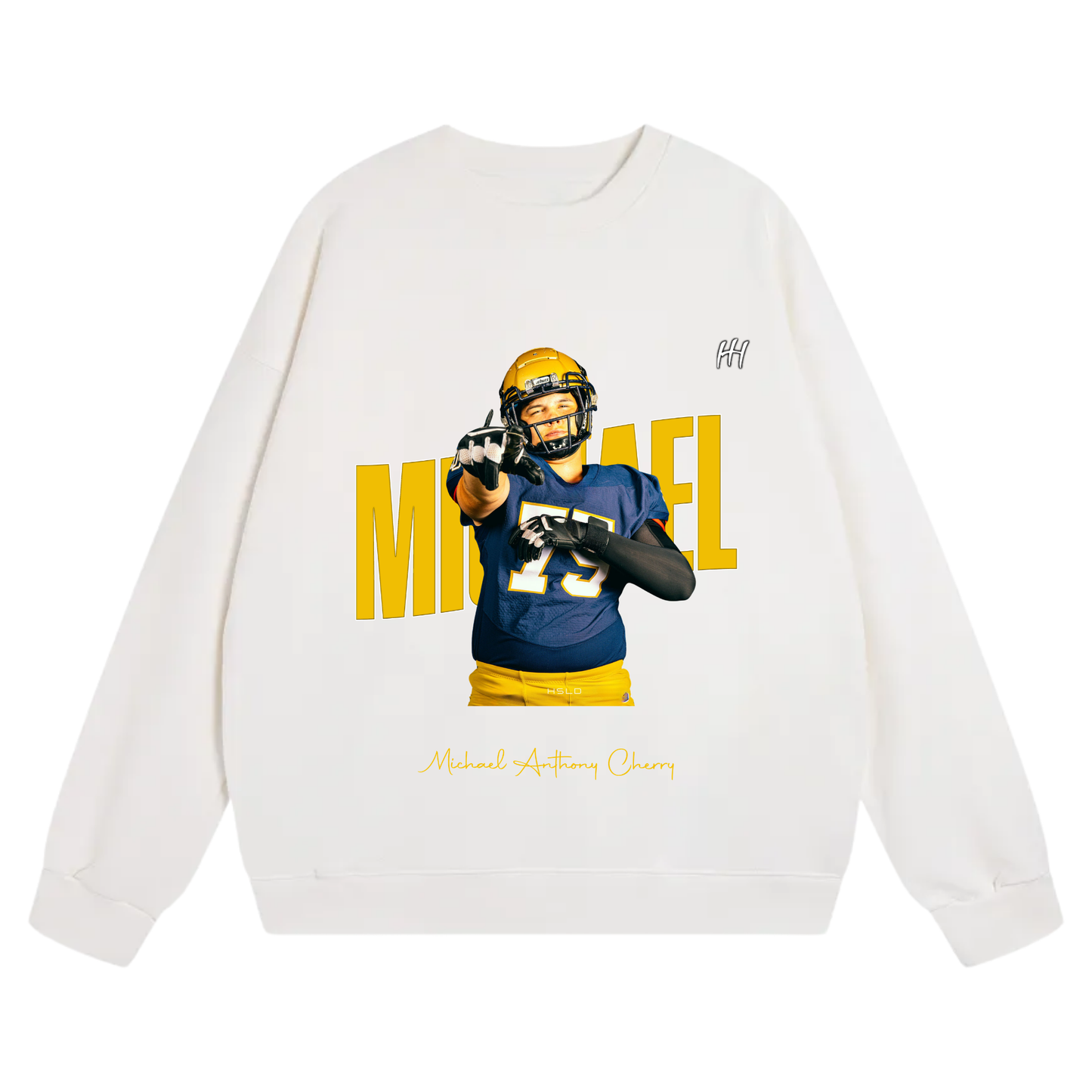 Michael Anthony Cherry Heavyweight Crewneck Sweatshirt