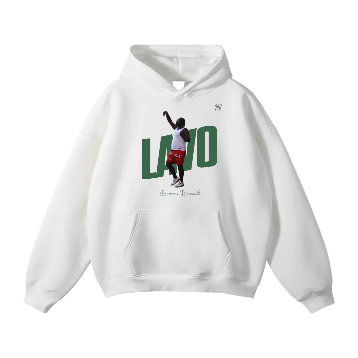 Lavosious Bracewell Oversize Fleeced Hoodie