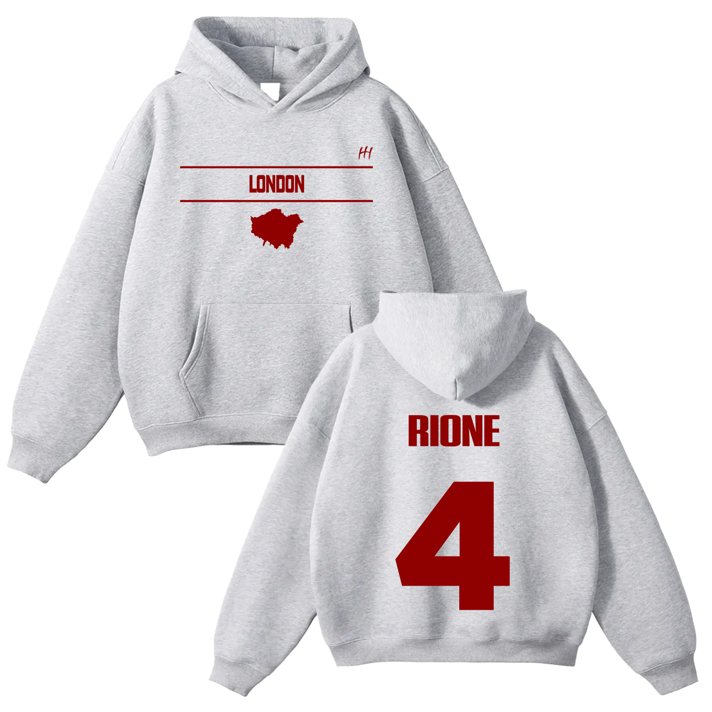 Rione Defreitas Oversize Fleeced Hoodie
