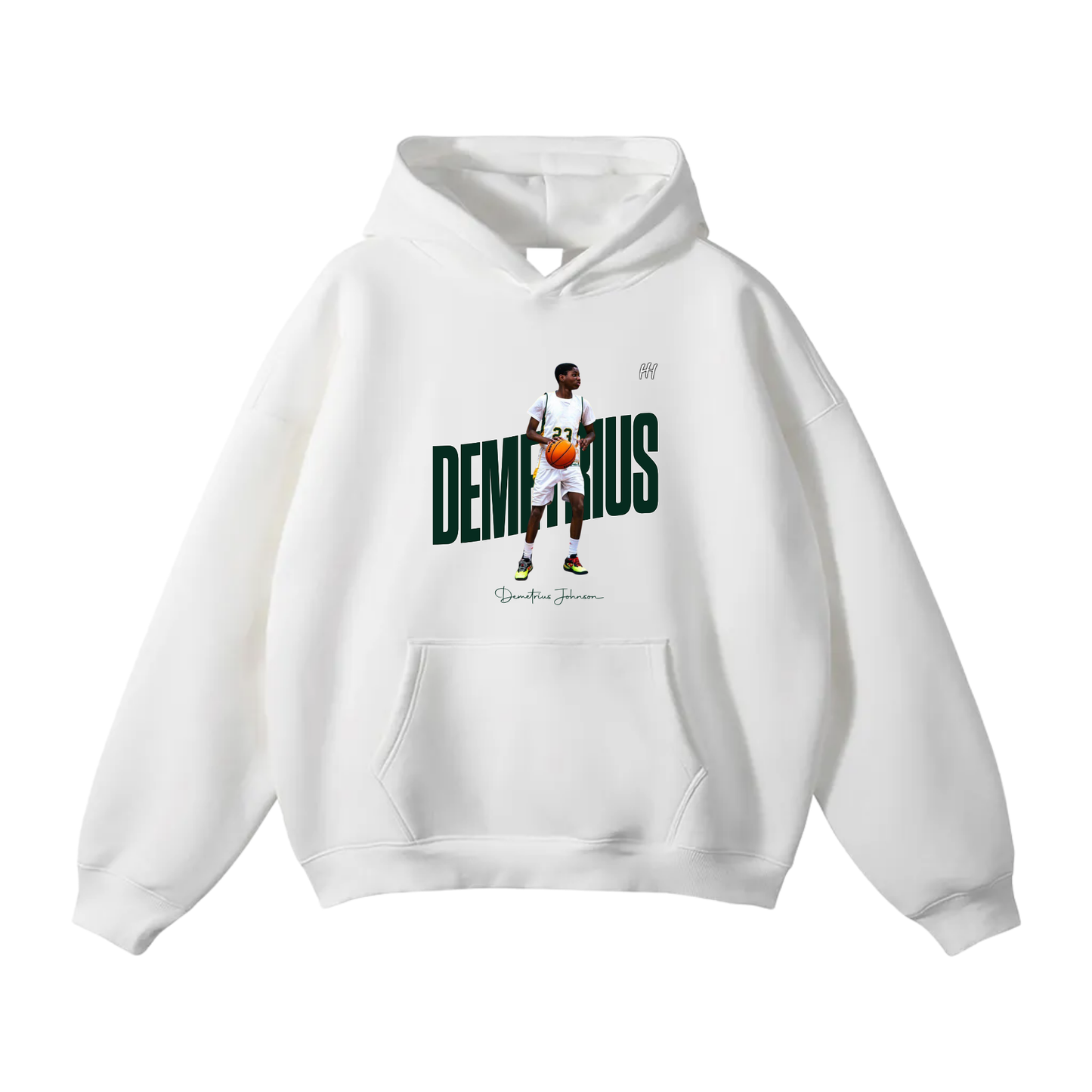 Demetrius Johnson Oversize Fleeced Hoodie