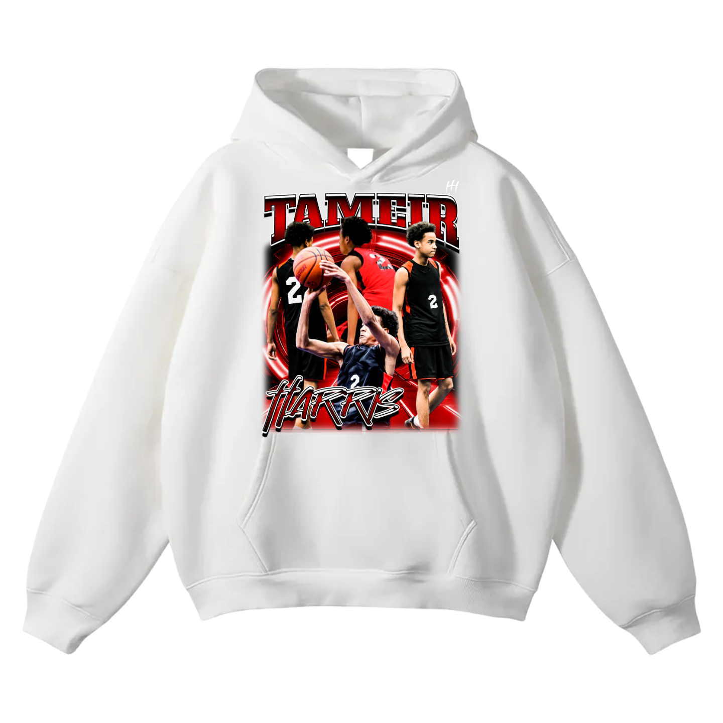 Tameir Harris Oversize Fleeced Hoodie